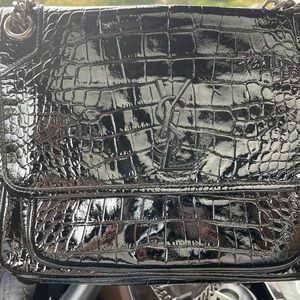 Ysl Nikki patent leather shoulder bag
